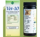 VET 10 URINE REAGENT TEST STRIPS