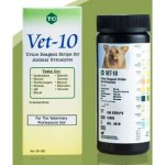 VET 10 URINE REAGENT TEST STRIPS